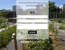 Tablet Screenshot of concevonsnotretemps.fr